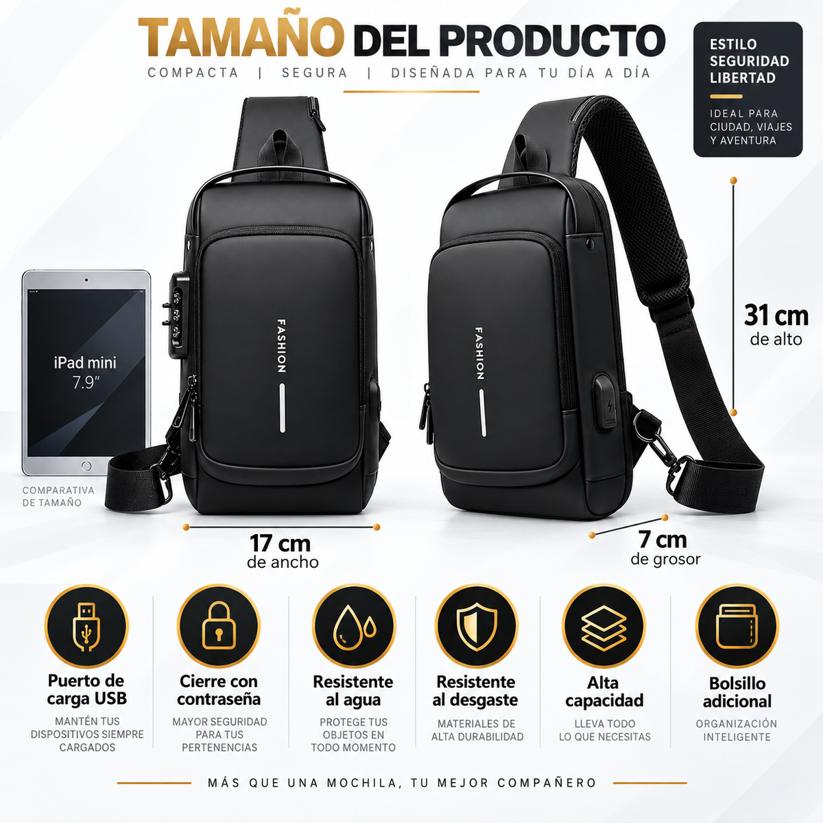 Mochila antirobo