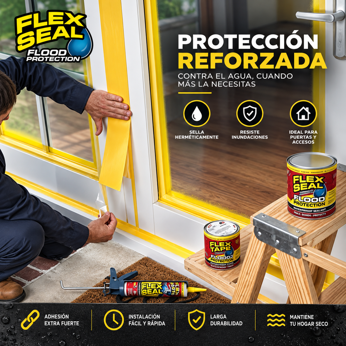 Cinta Flex tape GRANDE 18 cm