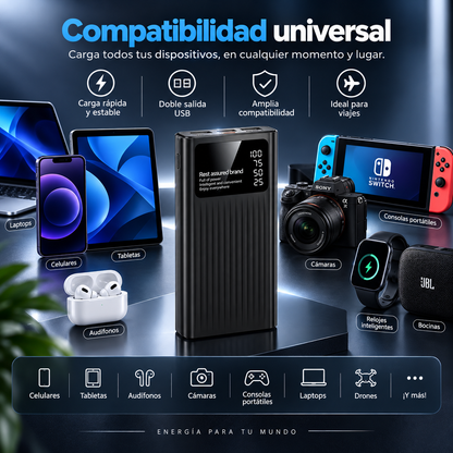 Pila Portátil Recargable