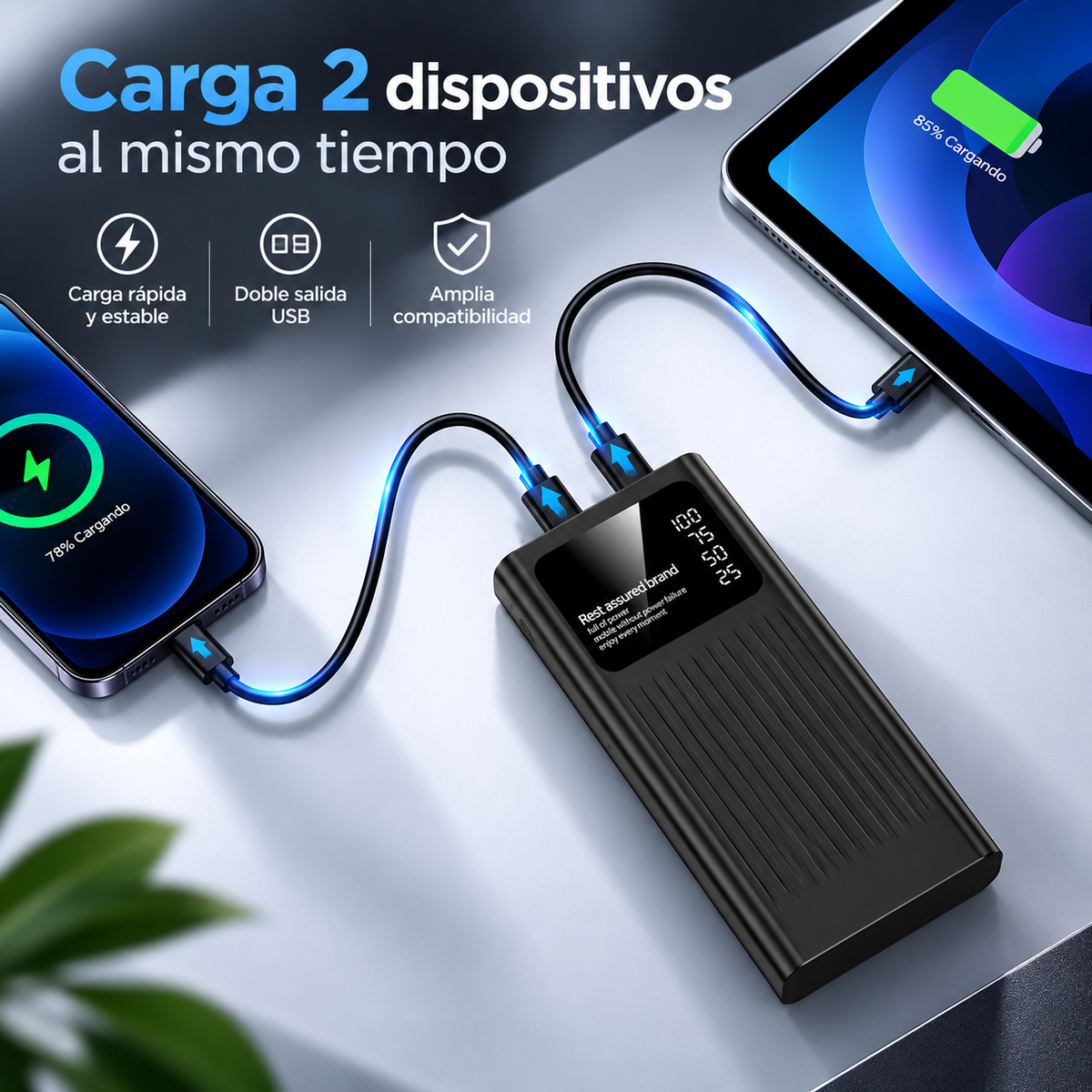 Pila Portátil Recargable